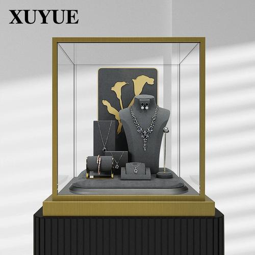 首飾展示架珠寶櫥窗陳列展示道具珠寶飾品耳環(huán)戒指手鐲項(xiàng)鏈展示架